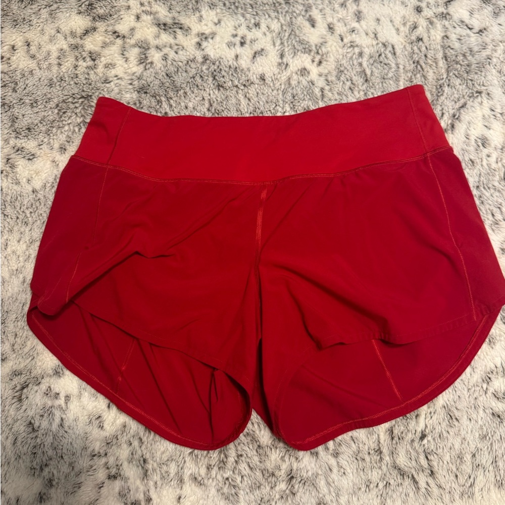 Lululemon Athletica Red Speed Up HR